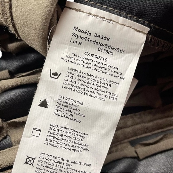 Joseph Ribkoff Faux Suede Leather Textured Art Wear Jacket Brown Black Size 14 - Picture 7 of 8